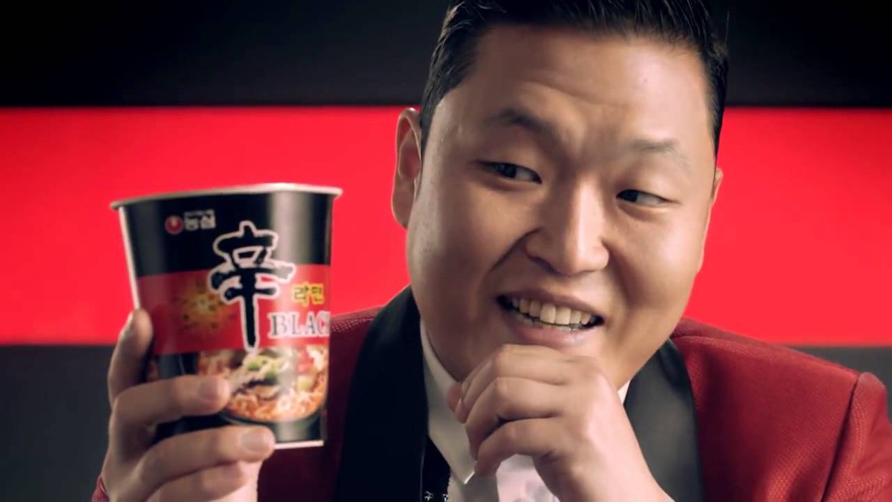 Nong Shim Noodles with PSY