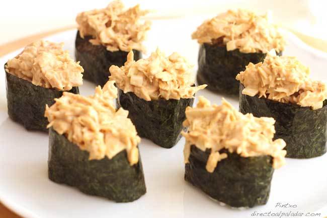 Tuna mayo gunkan