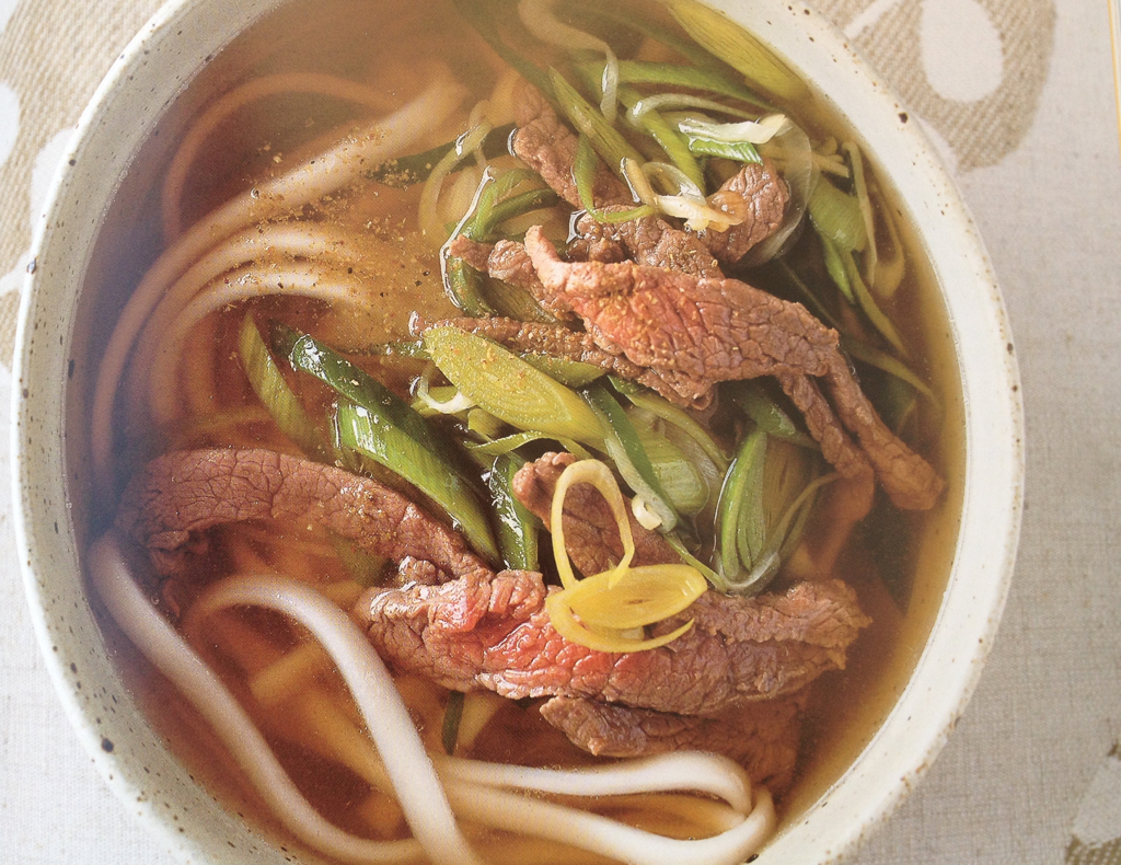 Receta de Sopa de fideos Udon