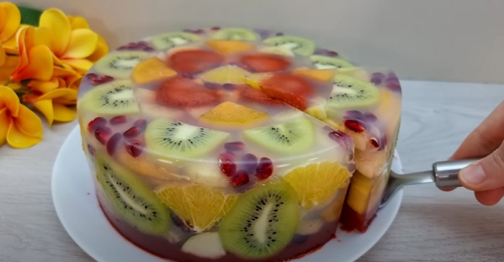 receta agar agar con frutas